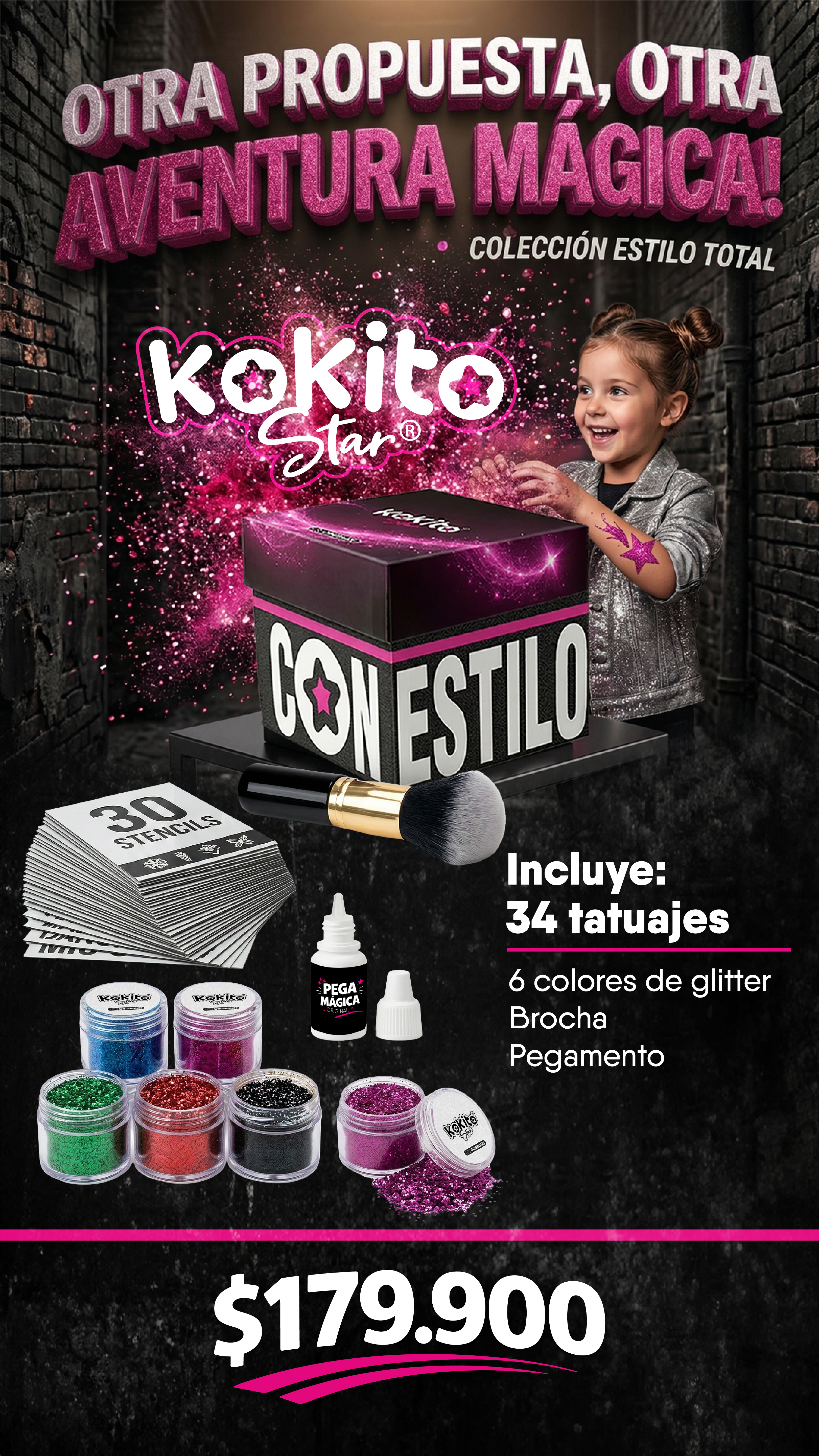 Kit Tatuajes Kokito